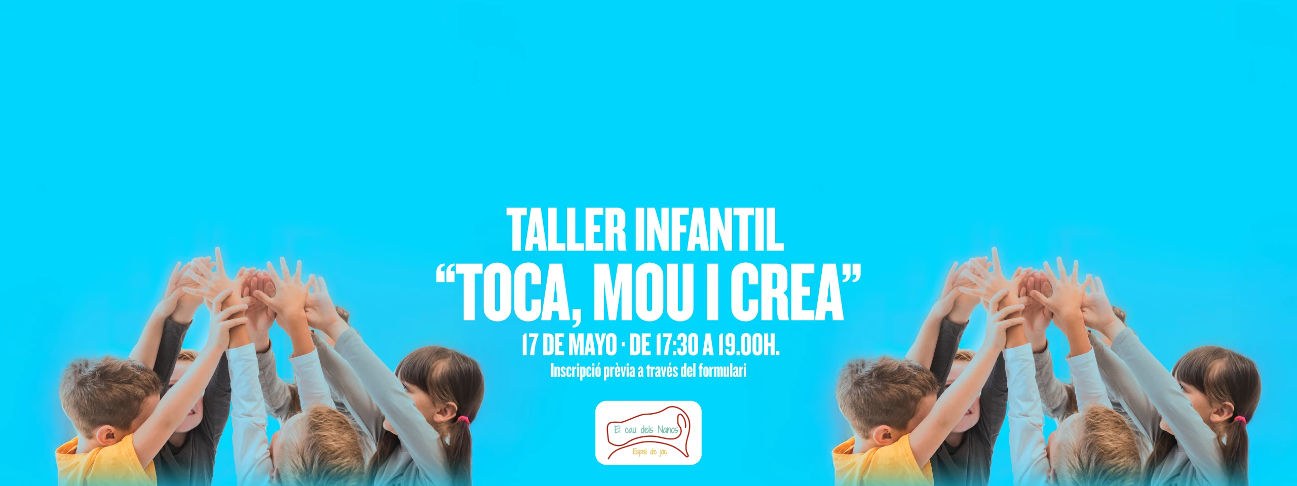 TALLER INFANTIL MAYO LA FIRA_Cabecera Home-2560x960px CAT