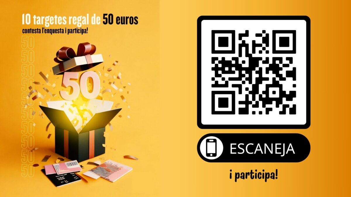 Sorteo de tarjetas regalo por contestar encuesta